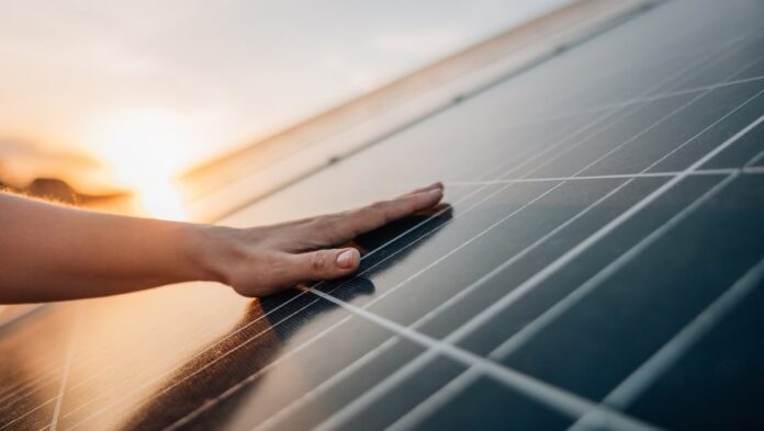 Hacia paneles solares autolimpiantes

